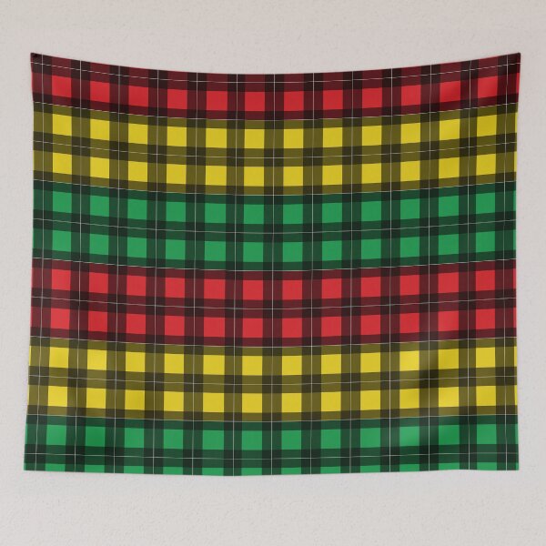 Item preview, Jamaican Plaid Pattern designed and sold by HotHibiscus.