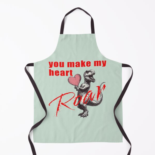 Item preview, You Make My Heart Roar, Dinossaur Love designed and sold by TojoStudios.