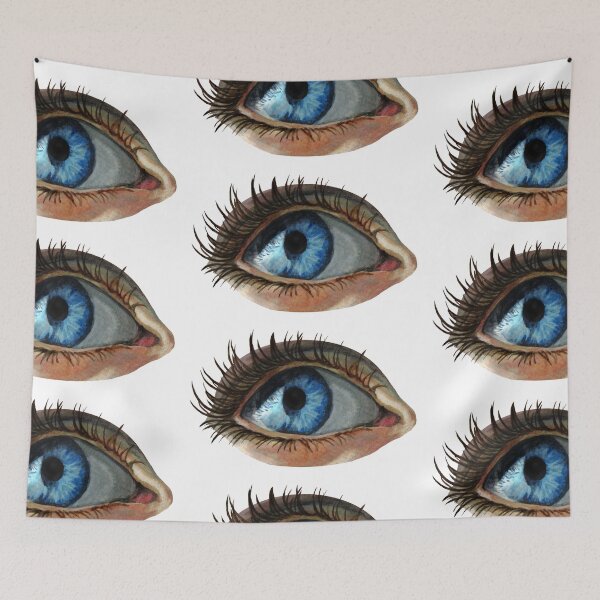 Item preview, Blue Eyes Watercolor designed and sold by DrowningArrows.