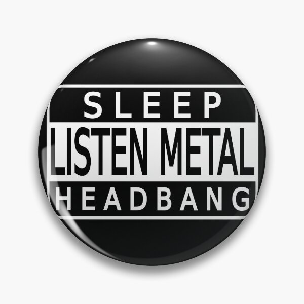 Artikelvorschau, Schlafen, Metal hören, Headbangen, entworfen und verkauft von Dziabacz13.