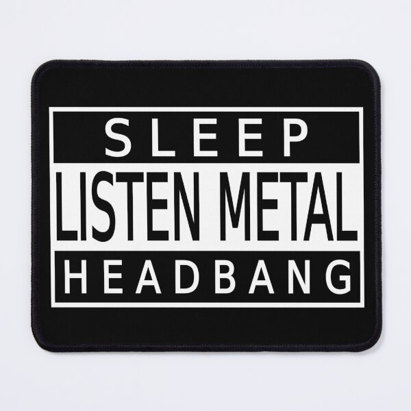 Item preview, Sleep, listen metal, headbang, designed and sold by Dziabacz13.