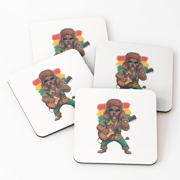 Item preview, Poodle dog plays the guitar, Musician , Guitar teacher, Music lover, Guitar player, Guitarist poodle, designed and sold by KolorellaS.