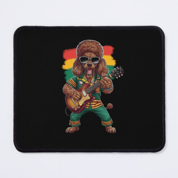 Item preview, Poodle dog plays the guitar, Musician , Guitar teacher, Music lover, Guitar player, Guitarist poodle, designed and sold by KolorellaS.