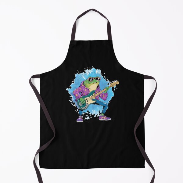 Item preview, Frog plays the guitar, Bass guitar, Musician , Guitar teacher, Music lover, Guitar player designed and sold by KolorellaS.