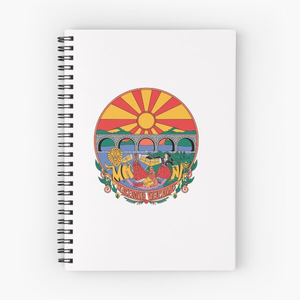 Item preview, Macedonia Welcomes Flag Map Skopje, Lake Ohrid designed and sold by AnimalsDH305.