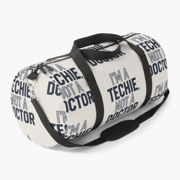 Item preview, I am a techie not a doctor funny texts designed and sold by Newhyperion.