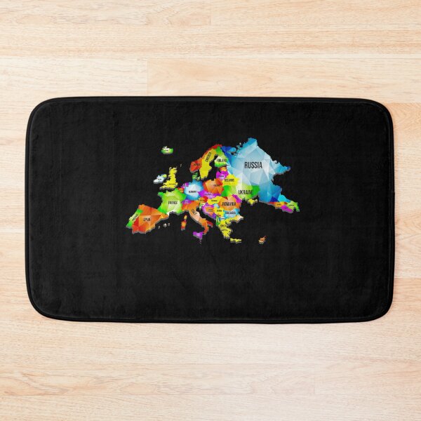Item preview, Colorful Map Of Europe designed and sold by MooonTees.