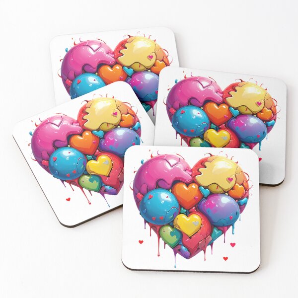 Item preview, An original artistic heart for Valentine's Day designed and sold by AnnaTymosh.