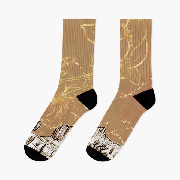 Item preview, Gold Abstract Desert designed and sold by Jaruna.
