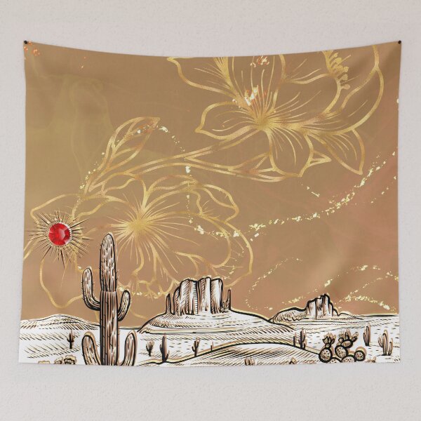 Item preview, Gold Abstract Desert designed and sold by Jaruna.