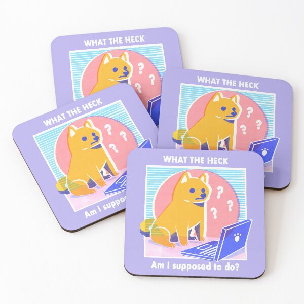 Item preview, What The Heck designed and sold by Itouchedabee.