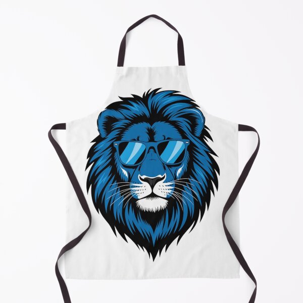 Item preview, Lion in Blue Glasses, Lion, Blue Glasses designed and sold by KolorellaS.