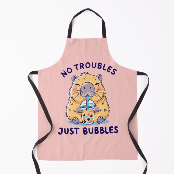 Item preview, No Troubles Just Bubbles - Happy Cappy designed and sold by Itouchedabee.