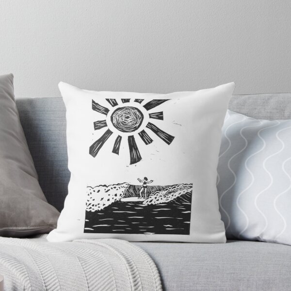 Item preview, Surfer Girl Longboarding in the Sun designed and sold by earthchildgrace.