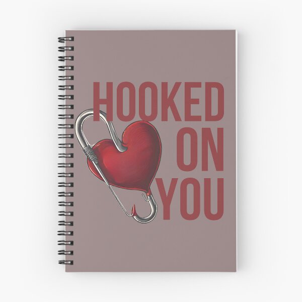 Item preview,  Hooked On You T-Shirt,Cute Couple Design,Valentine's Day Gift designed and sold by mettme.