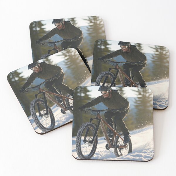 Item preview, Unstoppable MTB Shredder in Thick Snow designed and sold by GrizzlyCollective.