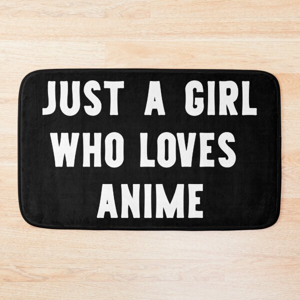 Item preview, Just A Girl Who Loves Anime Funny Anime Lover designed and sold by RareBunny.