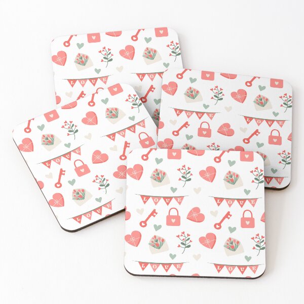 Item preview, Cute Love Valentine's Day Illustrations designed and sold by chocolate e'claire.