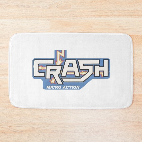 Item preview, CRASH ZX Spectrum Magazine - Retro gaming logo, Sinclair 80s designed and sold by schoolshoes.