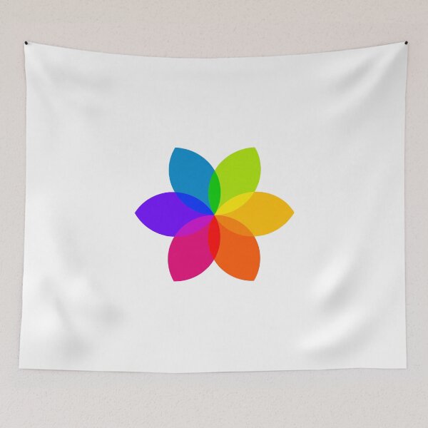 Item preview, Core Flower of Life | Rainbow Colour Blend Petals_FIT ⚪️ White designed and sold by Re.SOURCE.