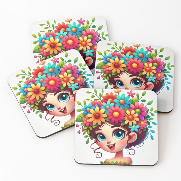 Item preview, Floral Headdress Art designed and sold by LoveingShop.
