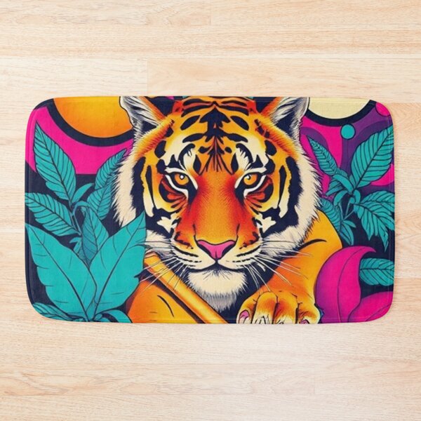 Item preview, Psychedelia Animali 1 Tiger designed and sold by George Hutton Hunter.