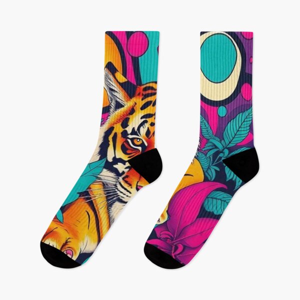 Item preview, Psychedelia Animali 1 Tiger designed and sold by George Hutton Hunter.