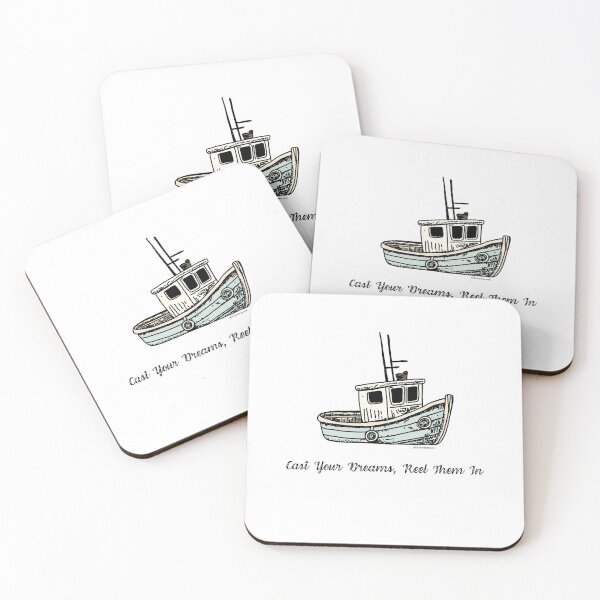 Item preview, Cast Your Dreams, Reel Them In designed and sold by TheBarleyMoon.
