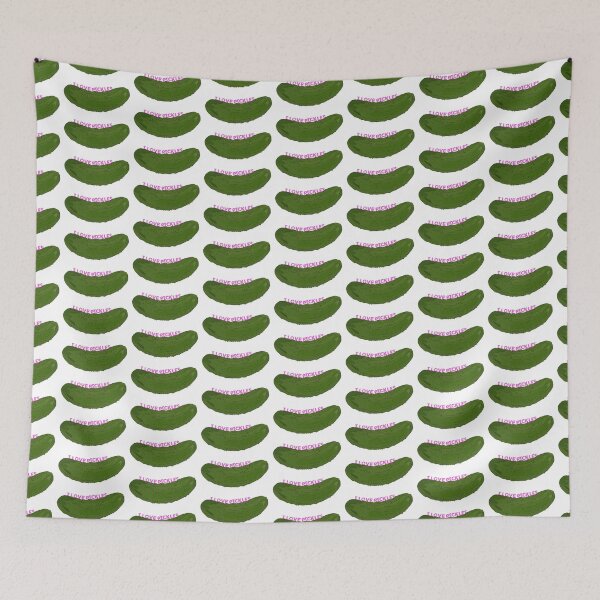 Item preview, I love pickles designed and sold by PeachCatDesigns.