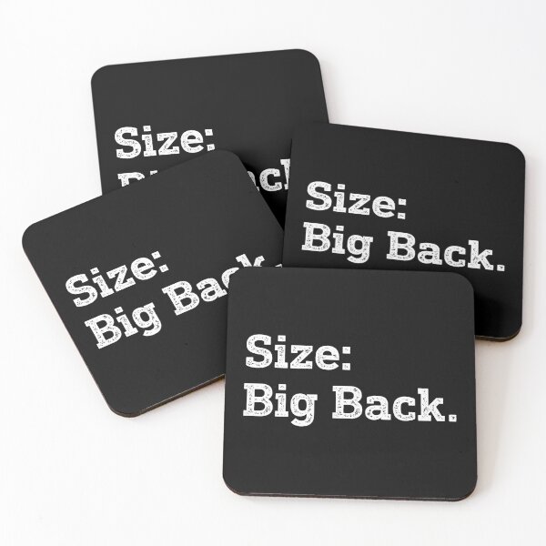 Item preview, Size Big Back Funny Sarcasm designed and sold by WhistleCloset.