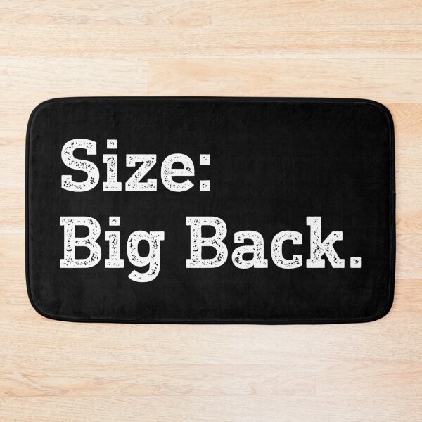 Item preview, Size Big Back Funny Sarcasm designed and sold by WhistleCloset.
