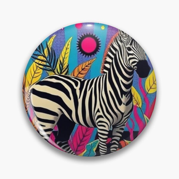Item preview, Psychedelia Animali 3 Zebra designed and sold by George Hutton Hunter.