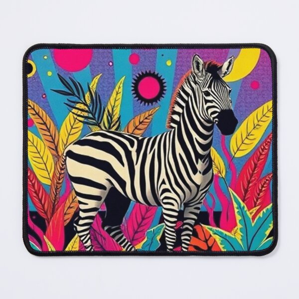 Item preview, Psychedelia Animali 3 Zebra designed and sold by George Hutton Hunter.