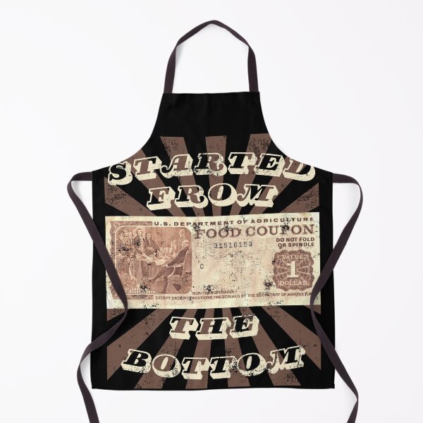 Item preview, Started From the Bottom Food Stamp, Vintage-Syle, Struggle to Success designed and sold by MixedVibes Co..