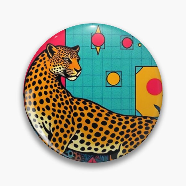 Item preview, Psychedelia Animali 4 Leopard designed and sold by George Hutton Hunter.