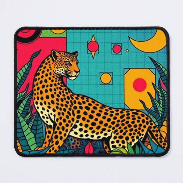 Item preview, Psychedelia Animali 4 Leopard designed and sold by George Hutton Hunter.