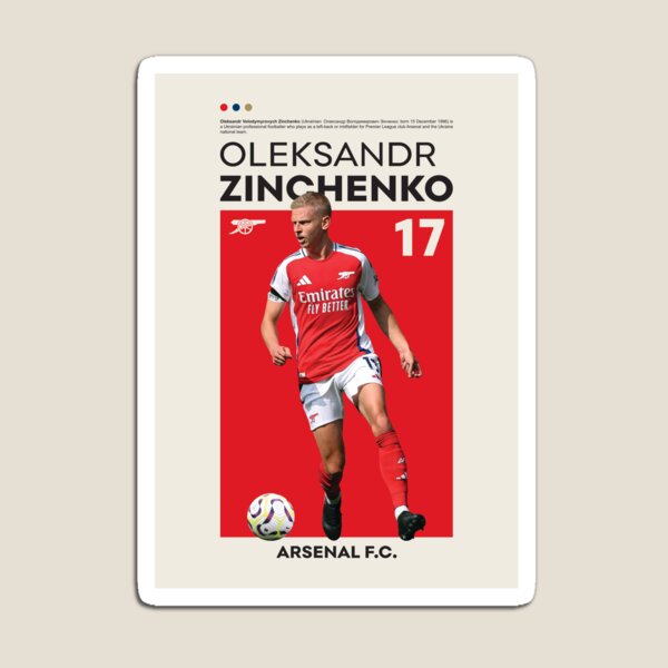 Item preview, Oleksandr Zinchenko designed and sold by MertArtDesigns.