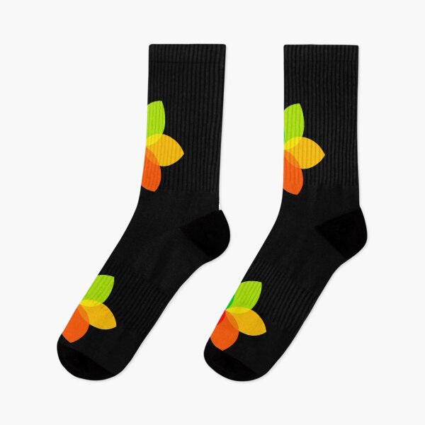 Item preview, Core Flower of Life | Rainbow Colour Blend Petals_FIT ⚫️ Black designed and sold by Re.SOURCE.