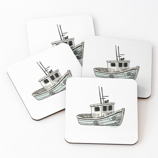 Item preview, Fishing Boat designed and sold by TheBarleyMoon.