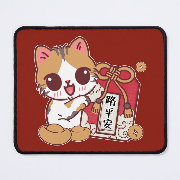 Item preview, Adorable Calico Cat Celebrating Chinese New Year designed and sold by BGMeYou.
