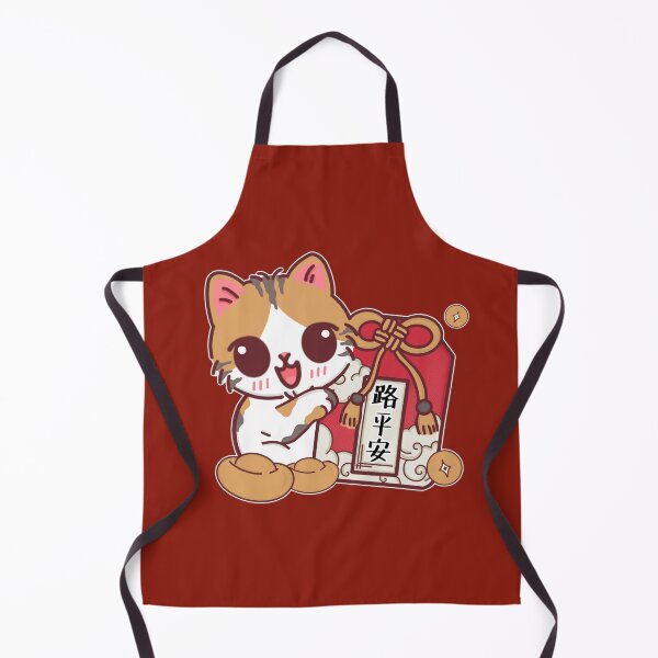 Item preview, Adorable Calico Cat Celebrating Chinese New Year designed and sold by BGMeYou.