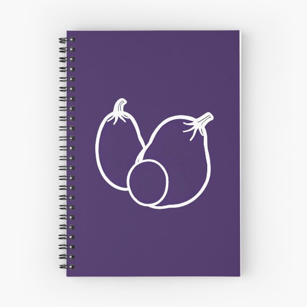 Item preview, Simple Aubergine Design in Purple with white lines designed and sold by blacctapioca.