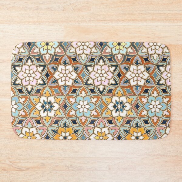 Item preview, Enamel Moroccan Flower Tiles - Bold Colors designed and sold by TigaTiga.