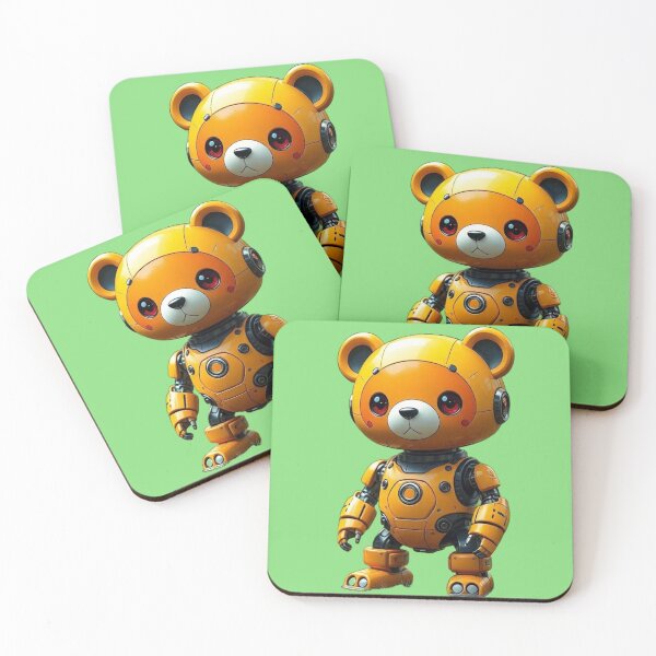 Item preview, Friendly Robot Bear designed and sold by MartineP77.