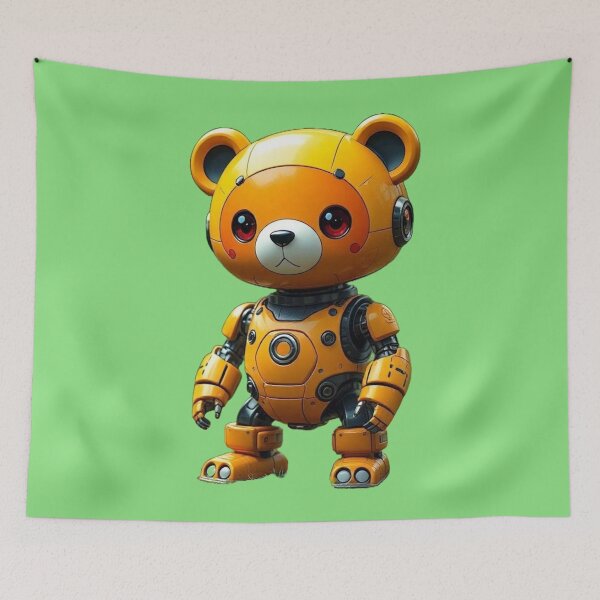 Item preview, Friendly Robot Bear designed and sold by MartineP77.