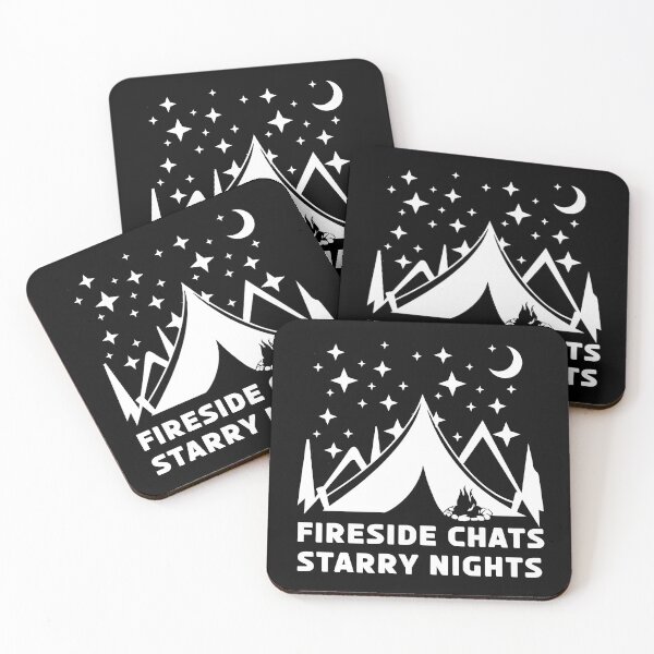 Item preview, Fireside Chats Starry Nights -  Cute Family Camping Gift for Camping Lovers  designed and sold by Dmetalx Art Apparel.