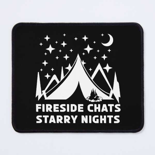 Item preview, Fireside Chats Starry Nights - Cute Family Camping Gift for Camping Lovers designed and sold by Dmetalx Art Apparel.
