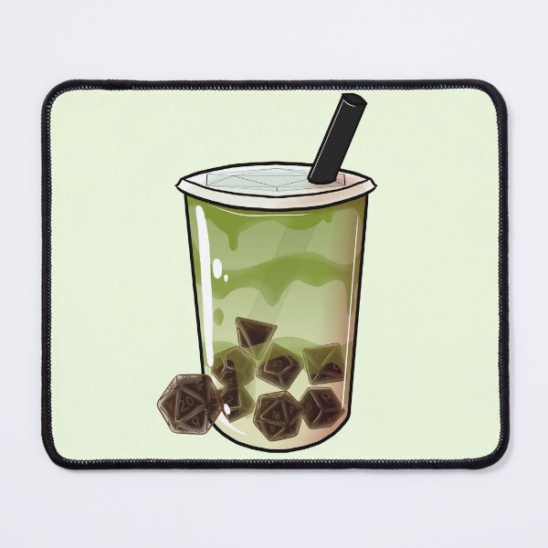 Item preview, Dice Boba, Matcha designed and sold by Anna Ink.