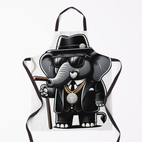 Item preview, Gangster Elephant designed and sold by MillionaireMF.