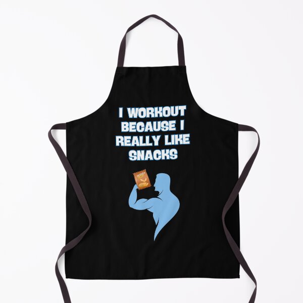 Item preview, I Workout Because I Like Snacks - Funny Fitness Gym Lover designed and sold by TousheArt.